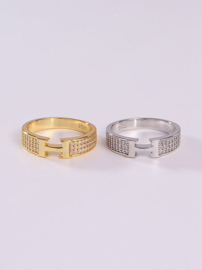 925 Sterling Silver Cubic Zirconia Ring