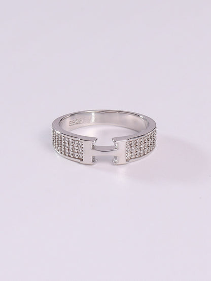 925 Sterling Silver Cubic Zirconia Ring