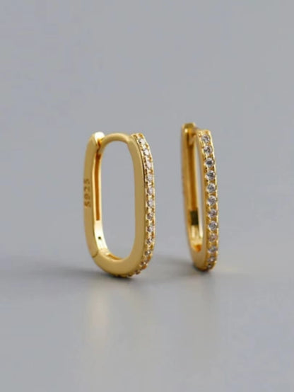 925 Sterling Silver Cubic Zirconia Earrings