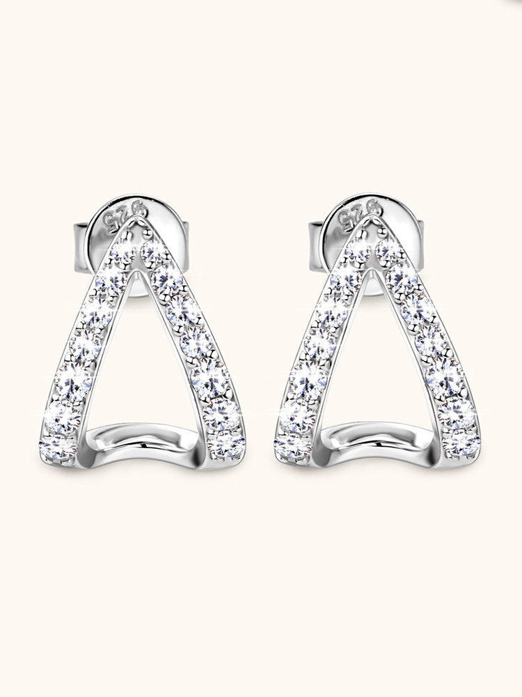 925 Sterling Silver Cubic Zirconia Earrings