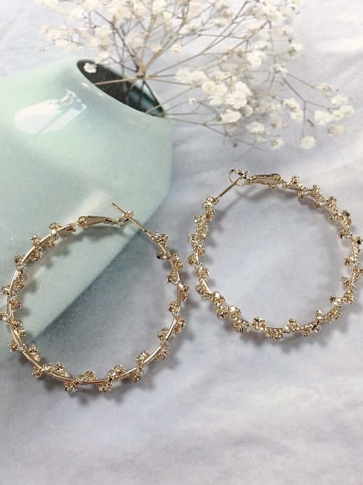 Gold Plated Hoop Earrings