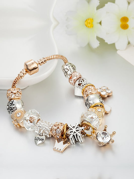 Gold Charm Bracelet