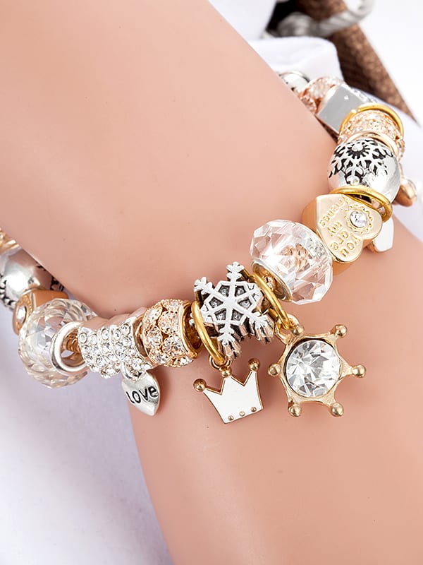 Gold Charm Bracelet