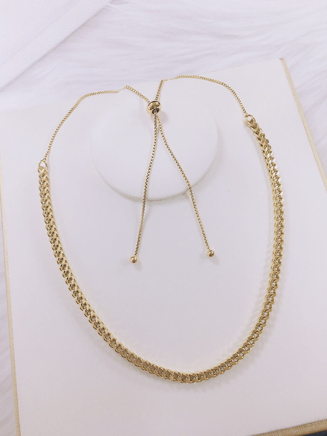 Gold Plated Chain Necklace