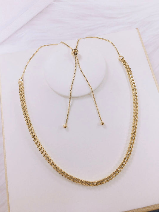 Gold Plated Chain Necklace