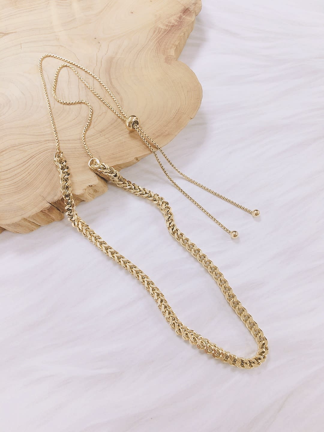 Gold Plated Chain Necklace