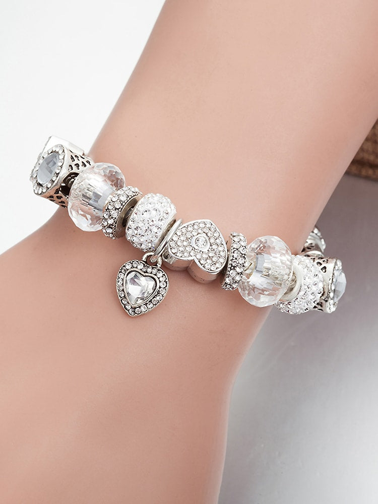 Silver Charm Bracelet