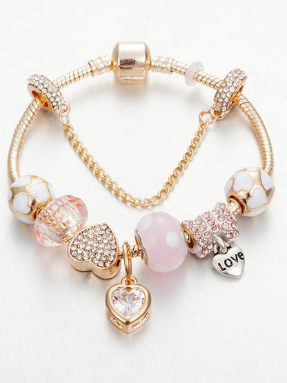 Gold Charm Bracelet