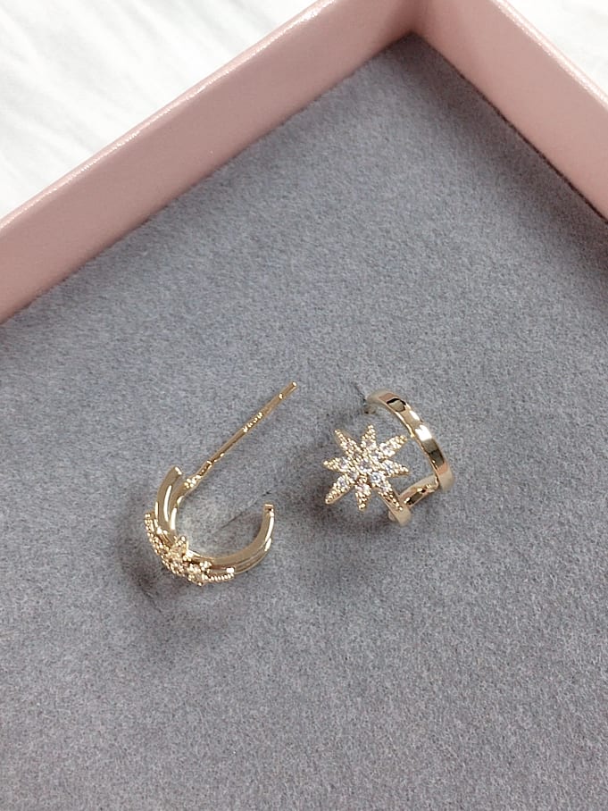 Cubic Zirconia Stud Earrings