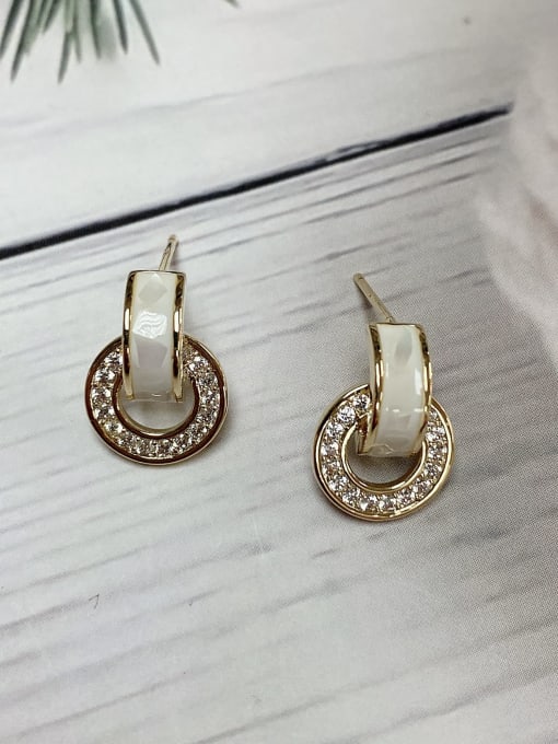 Cubic Zirconia Stud Earrings