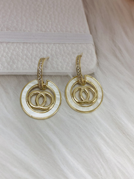 Cubic Zirconia Drop Earrings