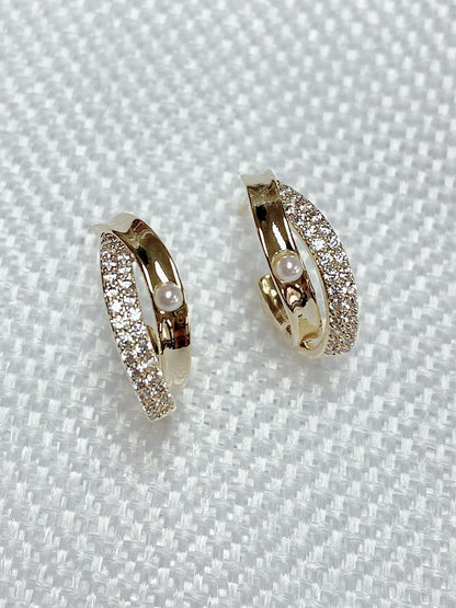 Cubic Zirconia Stud Earrings