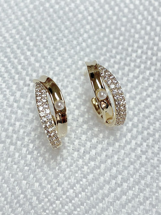 Cubic Zirconia Stud Earrings