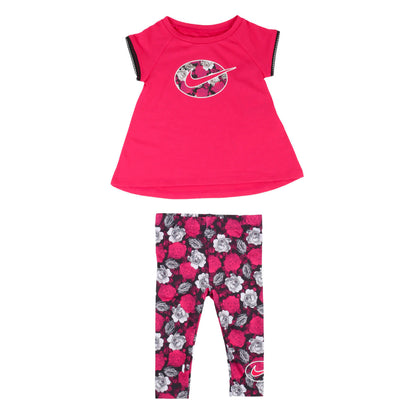NIKE Girls Top and Leggings Set
