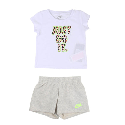 NIKE Girls Top and Shorts Set