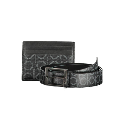 CALVIN KLEIN Wallet & Belt Set