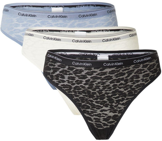CALVIN KLEIN 3pc Thongs