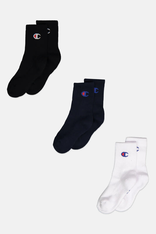 CHAMPION Kids Socks: Pack Of 3