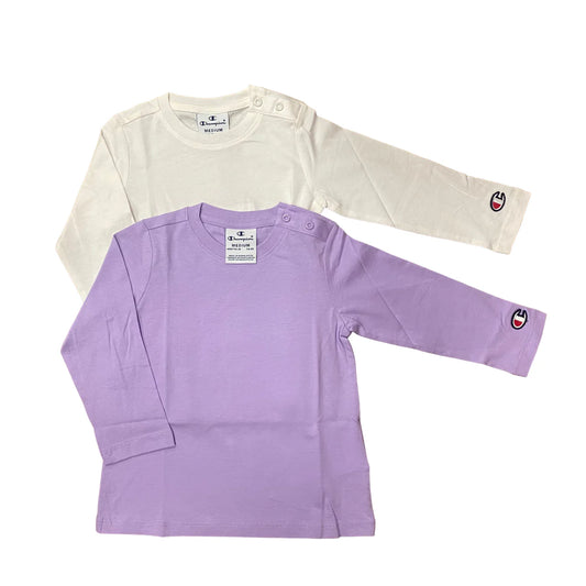 CHAMPION Girls Tops: Pack of 2