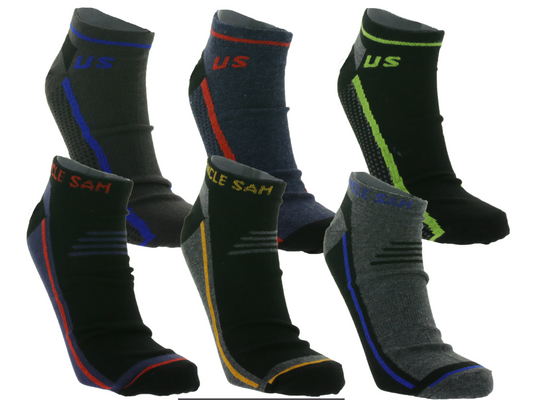 Socks: Pack of 6