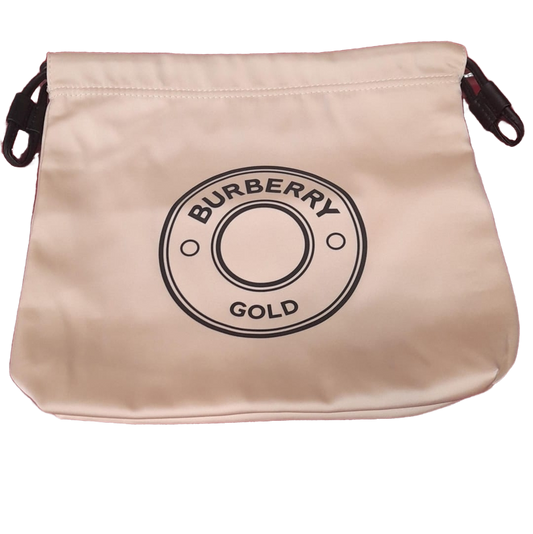 BURBERRY Gold Makeup Bag