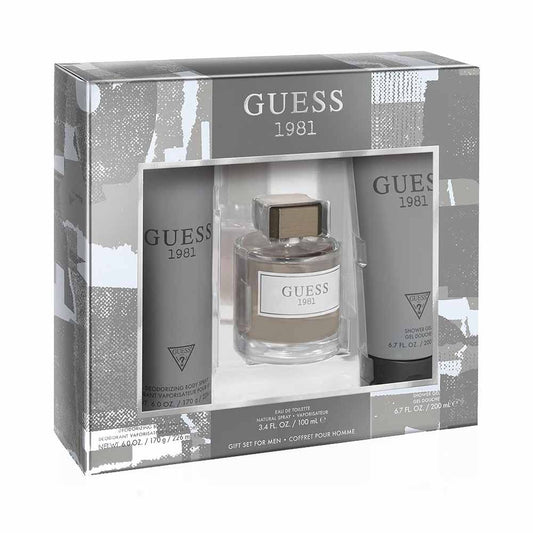 GUESS 1981 For Men Gift Set