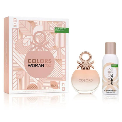 BENETTON Colours De Benetton Women Rose Gift Set