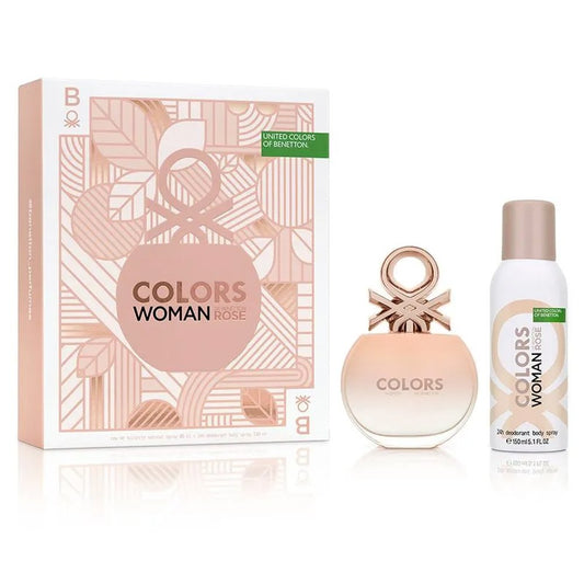 BENETTON Colours De Benetton Women Rose Gift Set
