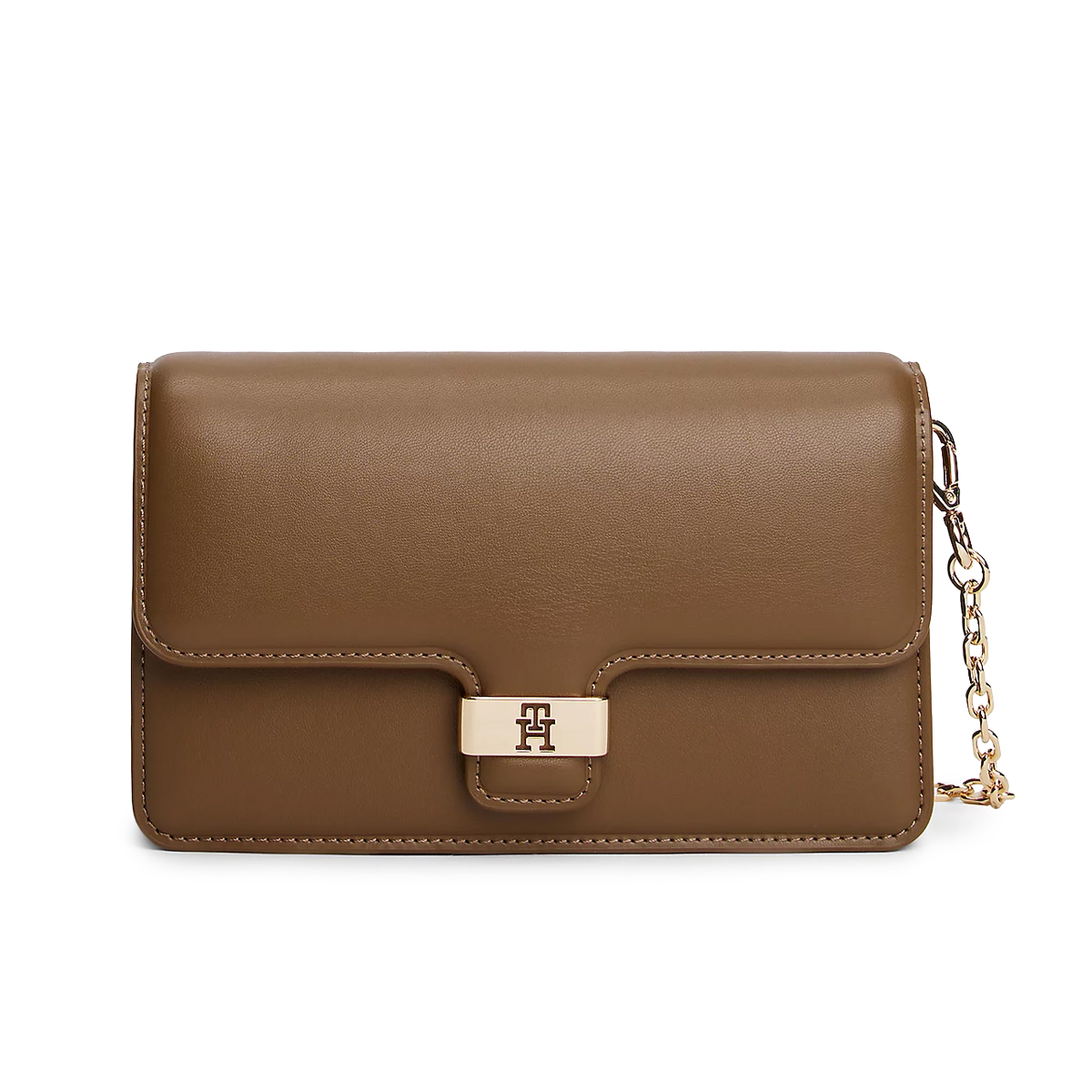 TOMMY HILFIGER Heritage TH Monogram Plaque Clutch