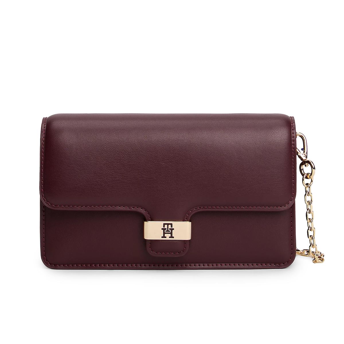 TOMMY HILFIGER Heritage TH Monogram Plaque Clutch