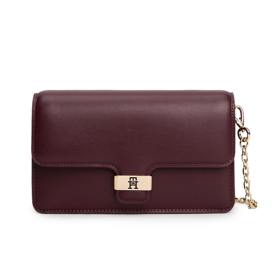 TOMMY HILFIGER Heritage TH Monogram Plaque Clutch