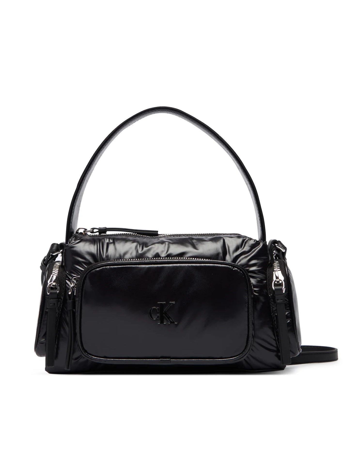 CALVIN KLEIN Women Pocket Shiny Nylon Small Bag