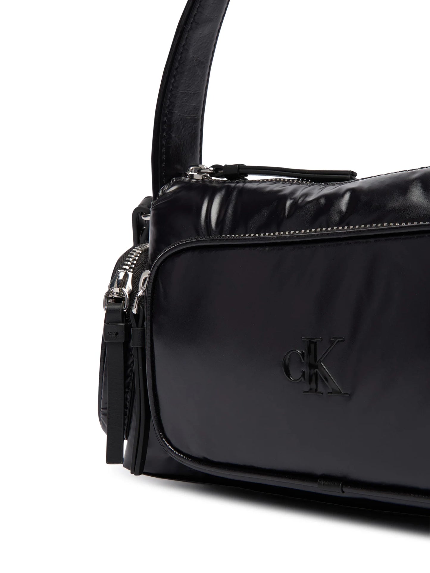 CALVIN KLEIN Women Pocket Shiny Nylon Small Bag