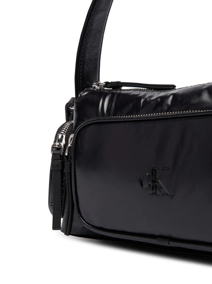 CALVIN KLEIN Women Pocket Shiny Nylon Small Bag