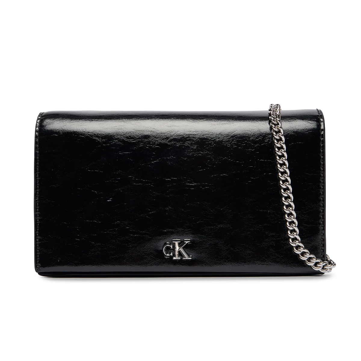 CALVIN KLEIN Women CK Metallic Wallet on Chain