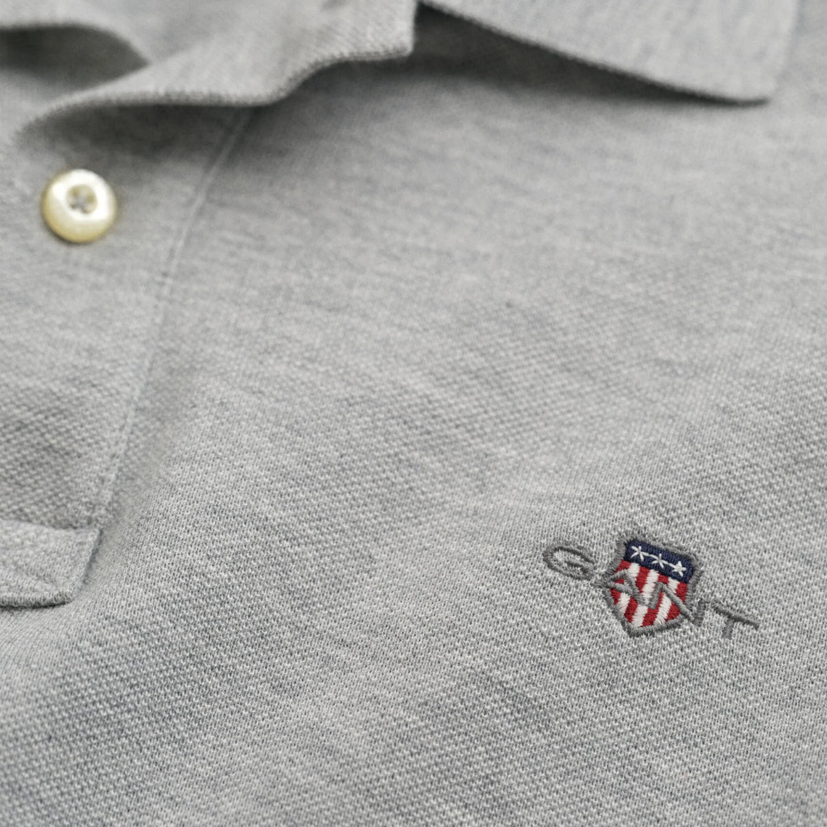 GANT Men Reg Shield Ls Pique Polo