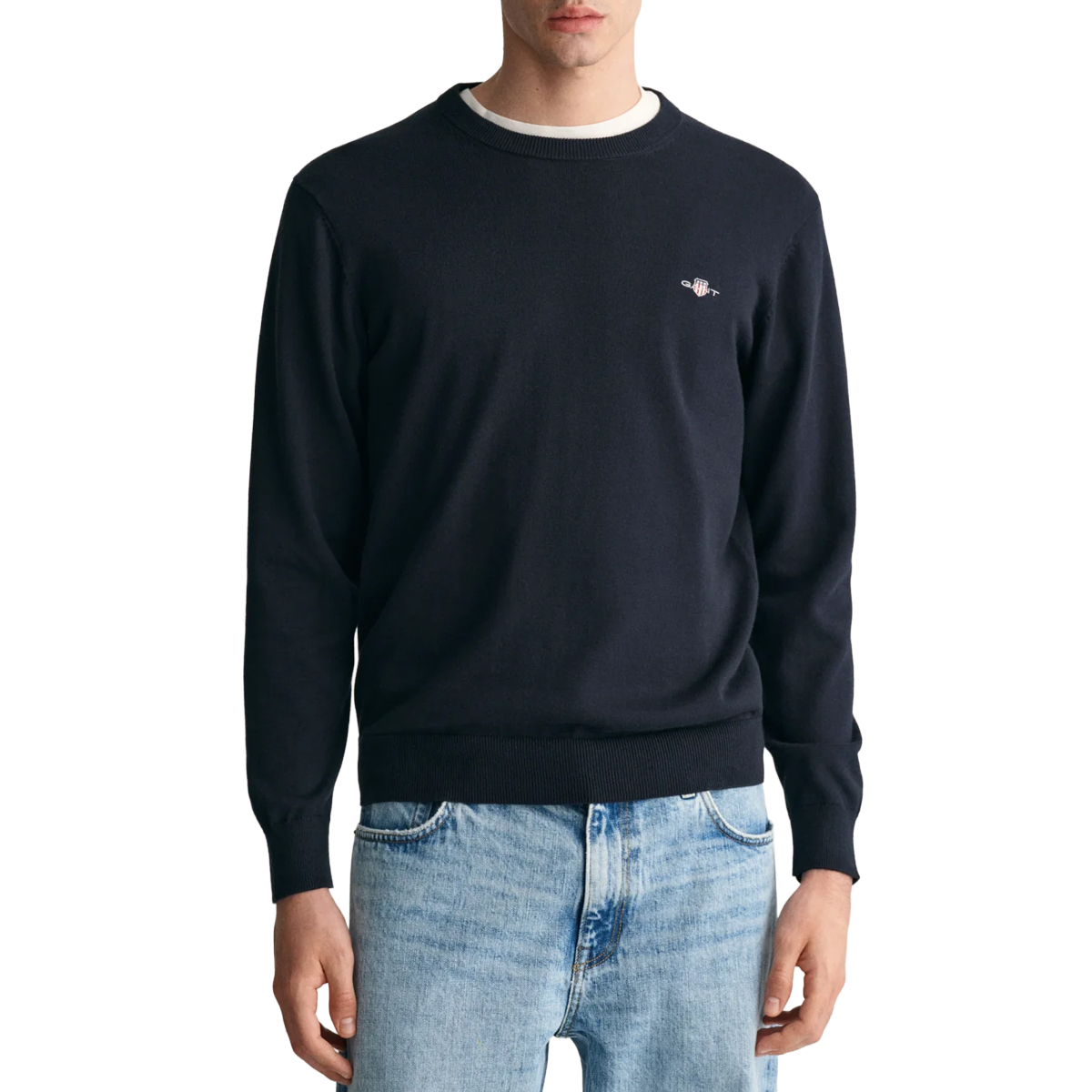 GANT Men Classic Cotton C-Neck
