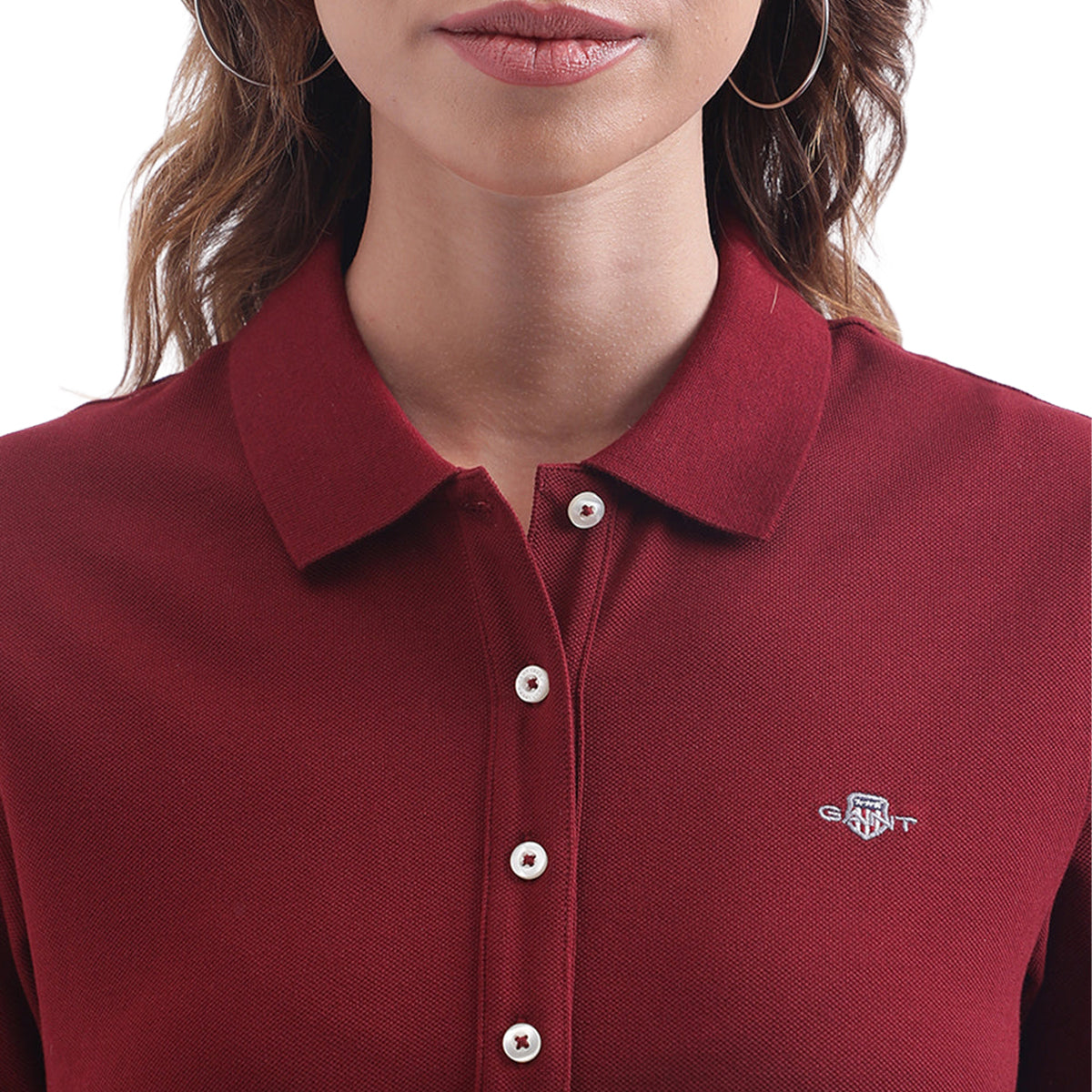 GANT Women Slim Shield Ss Pique Polo