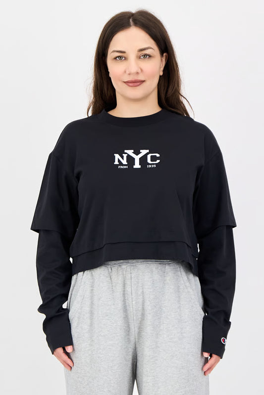 CHAMPION Women Long-Sleeved Top