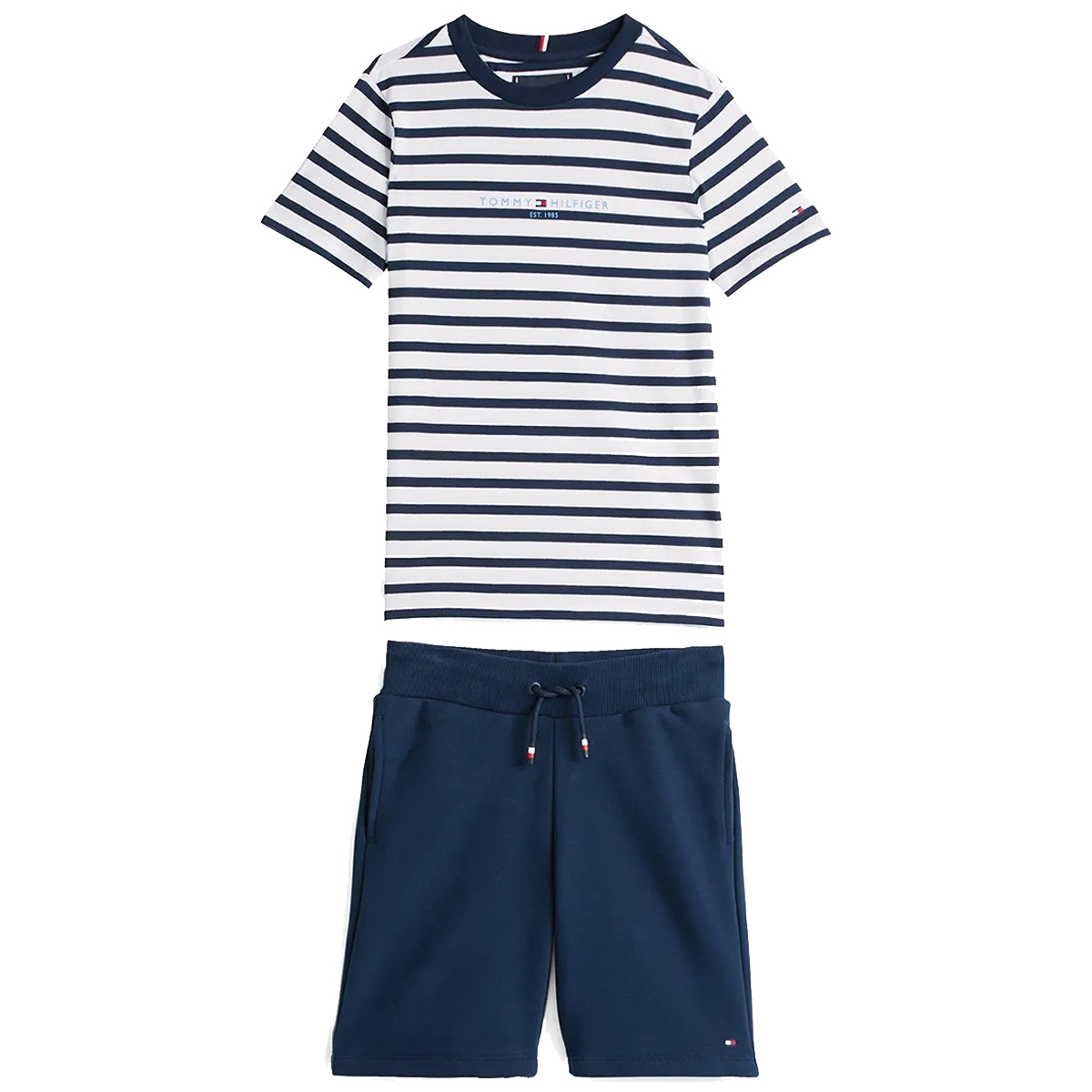 TOMMY HILFIGER Boys Top and Shorts Set
