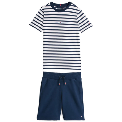 TOMMY HILFIGER Boys Top and Shorts Set