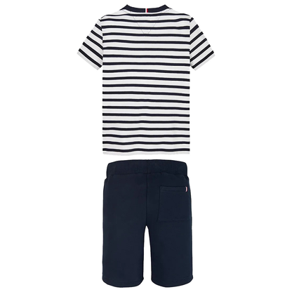 TOMMY HILFIGER Boys Top and Shorts Set