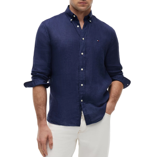 TOMMY HILFIGER Men Linen Shirt