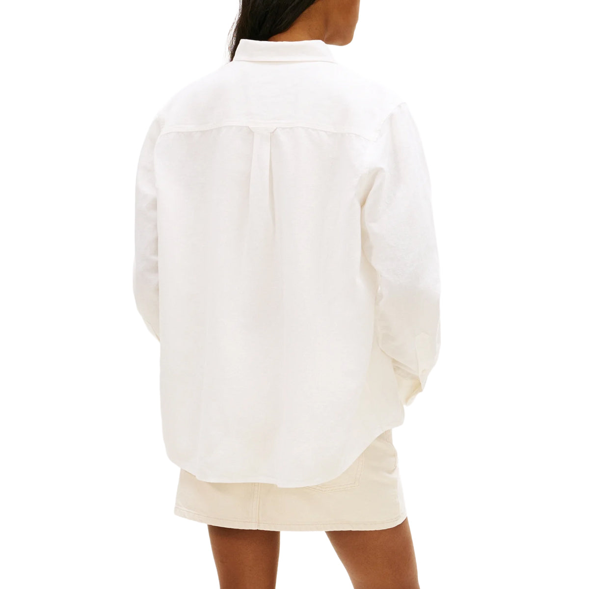 TOMMY JEANS Women Relaxed Linen Shirt