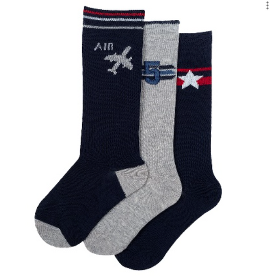 CHICCO Boys Set of 3 Socks