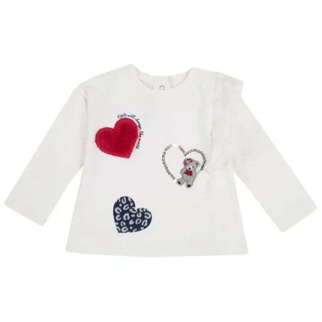 CHICCO Girls Long Sleeve Top