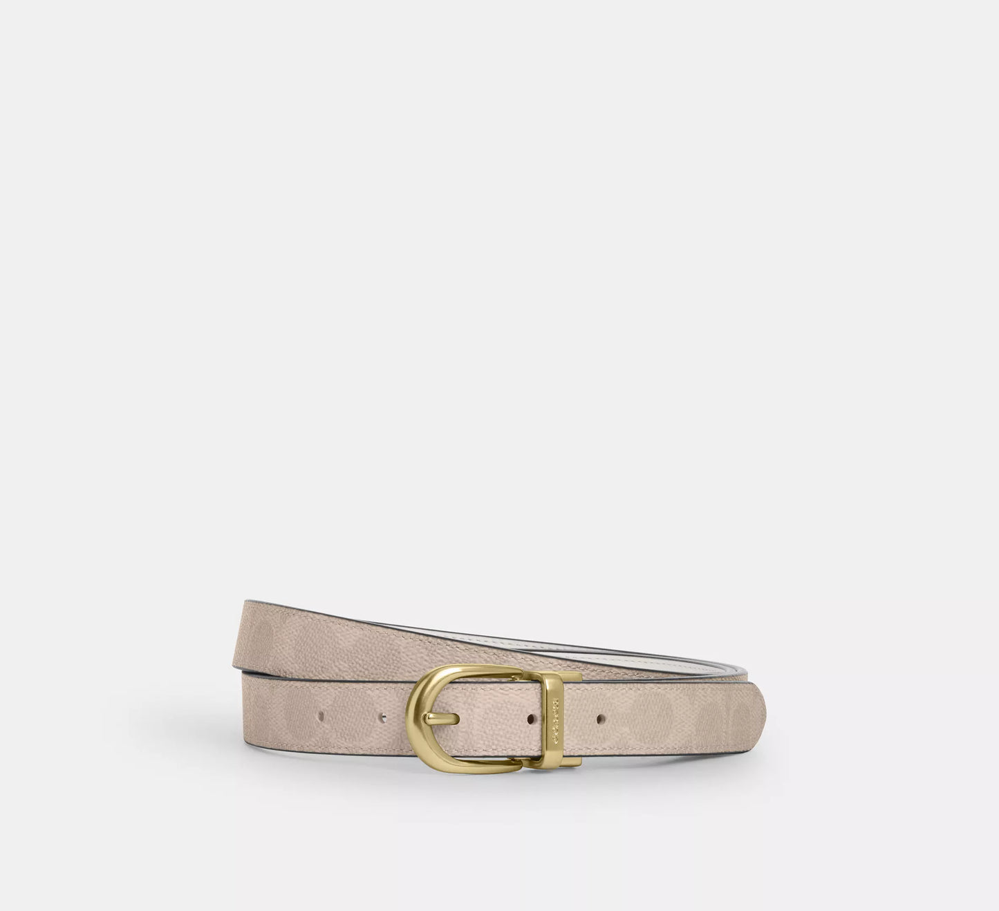 COACH Harness Buckle Cut-To-Size Reversible Belt