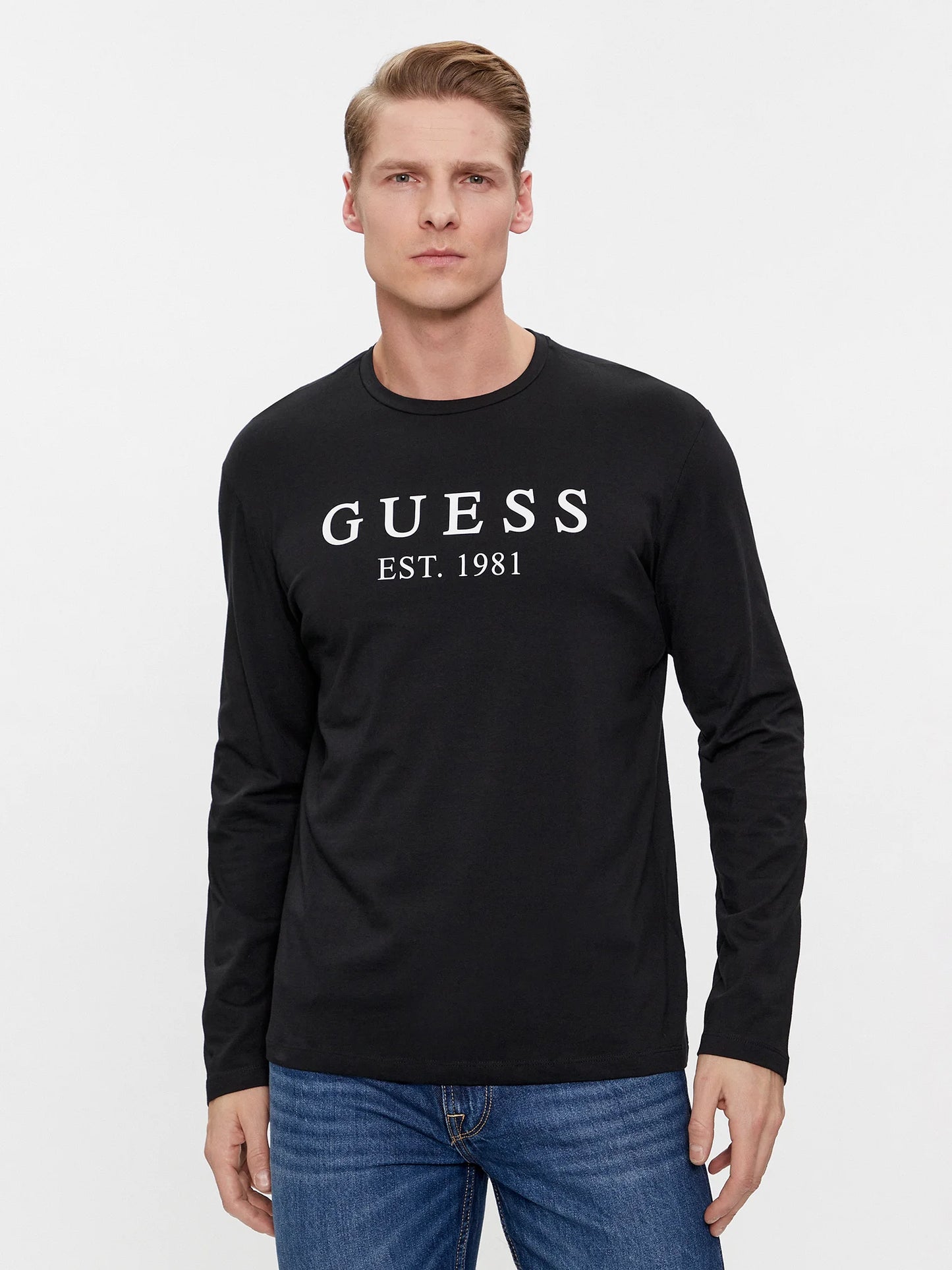 GUESS JEANS Men Long-Sleeved Top